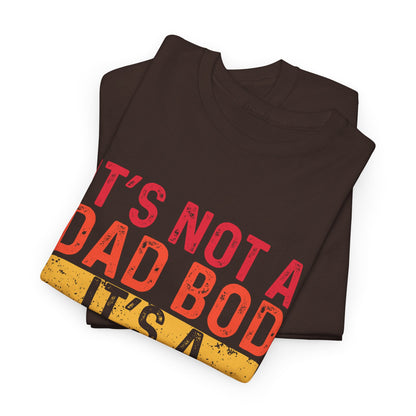 It's Not A Dad Bod It's A Father Figure Funny Retro Vintage T-Shirt