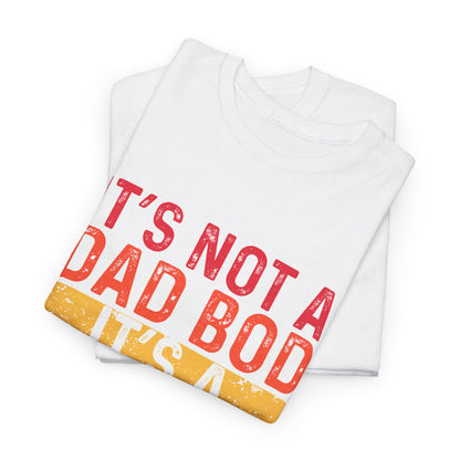 It's Not A Dad Bod It's A Father Figure Funny Retro Vintage T-Shirt